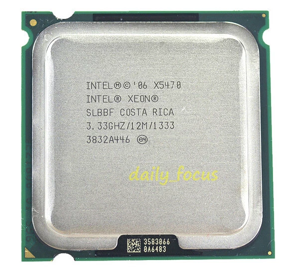 intel Xeon X5470 X5472 X5482 X5492 LGA775 CPU Processor - Image 3 of 4