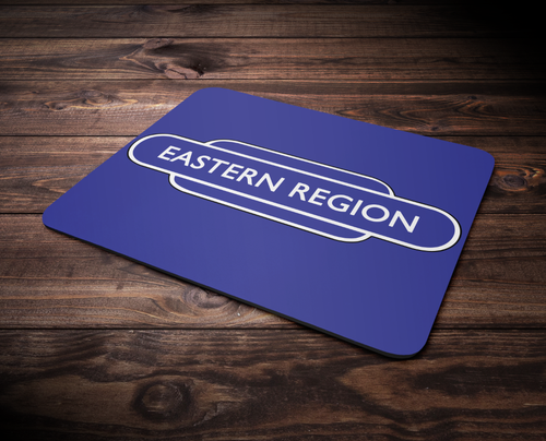 Alfombrillas de ratón de tren con nombre de tótem regional de ferrocarril británico - Scuderia GP - Imagen 4 de 8