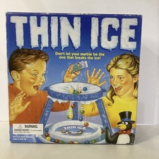 VINTAGE PRESSMAN THIN ICE MARBLE GAME  Complete Good Condition With Tissues
