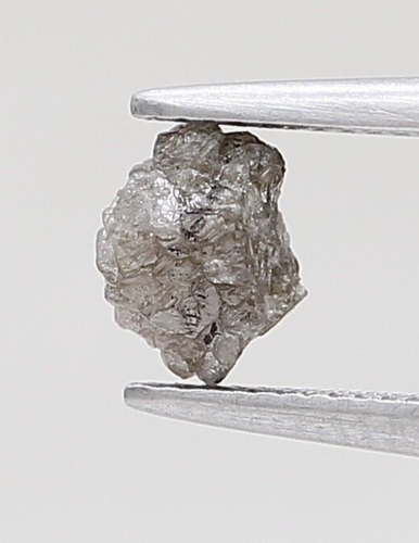 GREY COLOR RAW UNCUT DIAMOND NATURAL LOOSE ROUGH DIAMOND RAW DIAMOND 0.55TCW - Picture 4 of 18