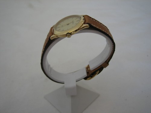 NOS NEW SWISS MADE GOLD PLATED QUARTZ WOMEN'S PAUL PICOT WOMEN'S WATCH 1980'S - Picture 2 of 4