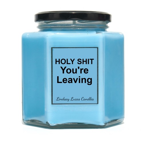 Lustige Duftkerze heilig Sh*t Sie verlassen - Geschenk verlassen - Bild 5 von 10