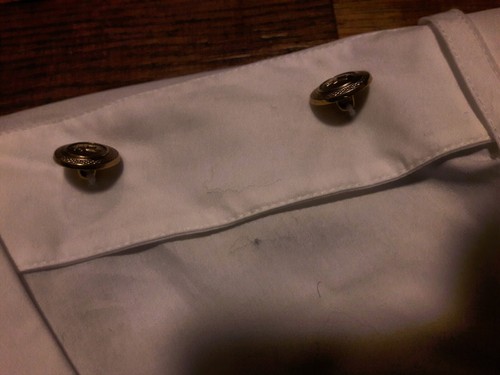 Masimo Dutti Popelin Bluse mit Deko-Knöpfen - Bild 6 von 20