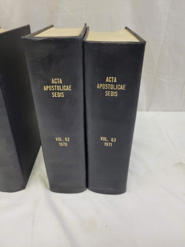 ACTA APOSTOLICAE SEDIS Vol. 47 48 52 53 70 71 Roman Catholic Church Vatican Acts - Picture 4 of 6