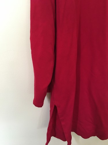 Suéter Chico's Zenergy 3 3P Magenta Rosa Oscuro Capucha Cuello Acogedor Top Cuello Alto - Imagen 4 de 5