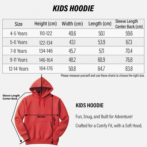 Boys and Girls Playful And Cute Number Day Ideas Jumper Hoody for Kids #ND - Picture 2 of 31