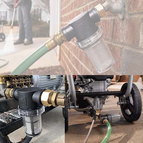 2sets Garden Hose Inlet Filter Inline Water Pressure Washer Sediment Filter HOT - Picture 7 of 11