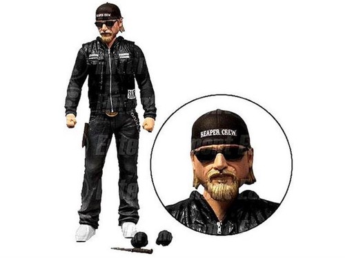 Jax Teller EE Exclusive Sons of Anarchy SAMCRO Action Figur Mezco - Bild 2 von 2