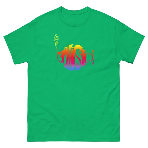 Camiseta clásica Phish clásica arco iris logotipo degradado unisex S-2XL varios colores - Imagen 5 de 8