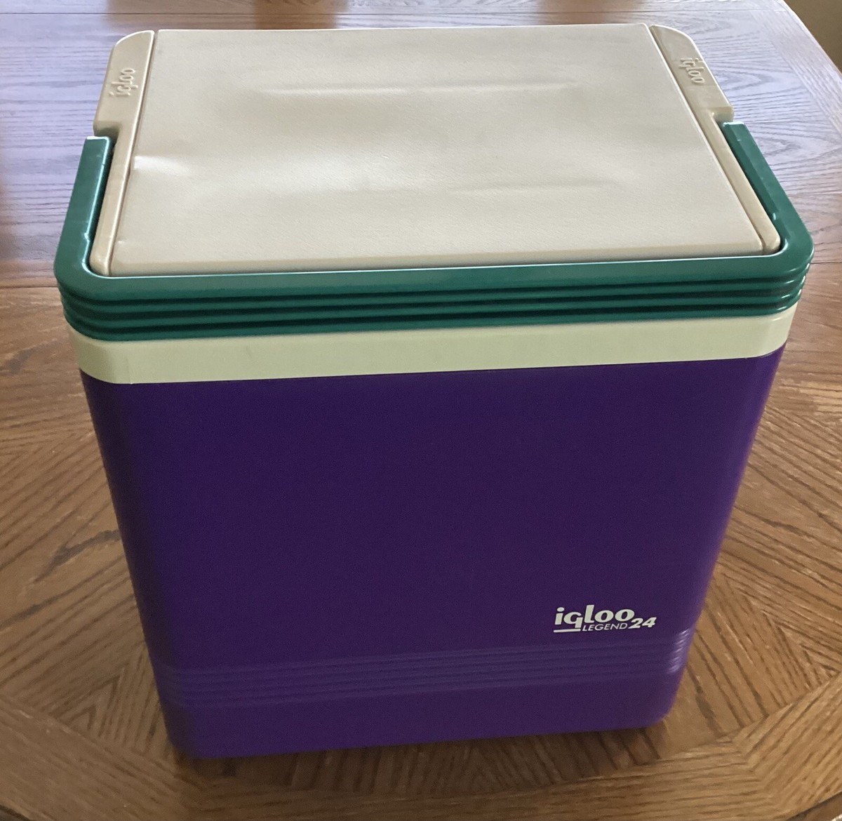 Vintage Purple Igloo Legend 24 Can Ice Chest Cooler | eBay