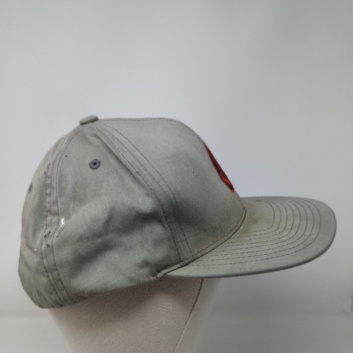 Volcom Snapback Hat Greenish-Gray One Size Adjustable Embroidered 6 Panel - Picture 4 of 7