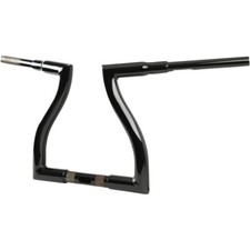 LA Choppers - LA-7317-12B - 1-1/2in. Thresher Handlebar, Gloss Black 0601-5363