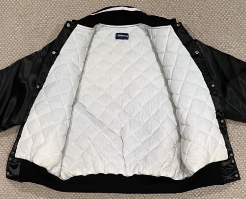 Vintage Snug Harbor Inn Satin Knopfleiste JACKE schattige Seite, MD Restaurant Hotel - Bild 4 von 5