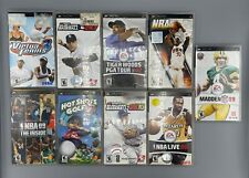 PSP Lot of 9 Mix Sport Games(PSP) - Pre-Owned CIB - NBA, MLB, Golf, NFL, Tennis