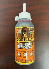 Original GORILLA GLUE Waterproof Temp Resistance Wood Stone Metal  More 8 oz.