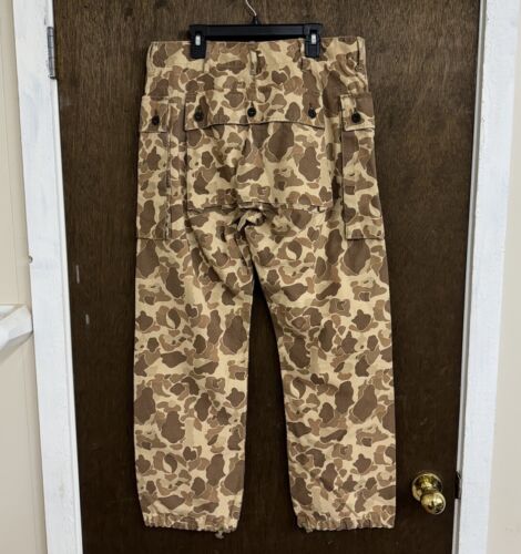 Pantalones RRL Ralph Lauren P44 Pato/Rana Camuflaje Edición Limitada Hechos en EE. UU. W 30 L 30 - Imagen 3 de 12