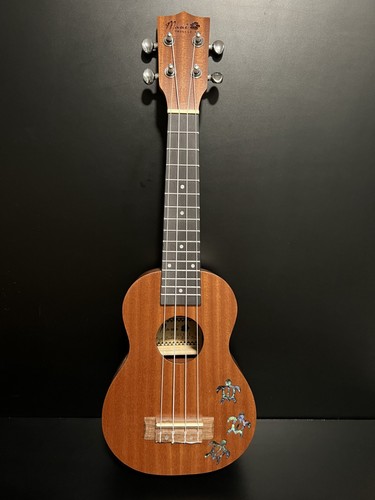 Maui Ukulele Co. Mahogany Soprano with Turtles Inlay - Picture 2 of 7