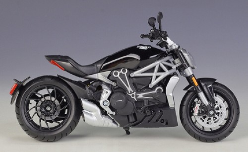 Maisto 1:12 2021 Ducati X Diavel S Assemble DIY Motorcycle Bike Model NEW IN BOX - Picture 4 of 6