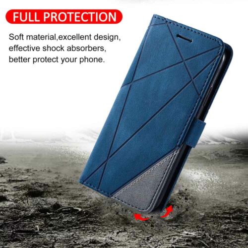 For Samsung S20 S7 S8 S9 S10 Plus Note 9 Magnetic Wallet Case Flip Leather Cover - Picture 3 of 33