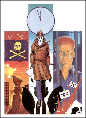 Erster Auftritt UHRMACHER Dr. Manhattan Rorschach Comedian DC SPOTLIGHT 1 - Bild 6 von 11