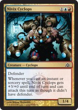 Nivix Cyclops NM, English MTG Dragon's Maze