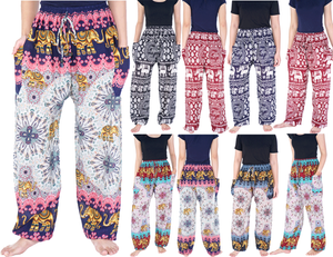 drawstring trousers boho harem yoga pants womens mens loungers plus size loungers