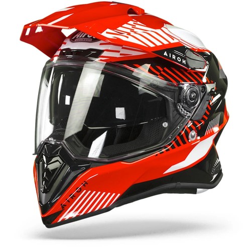 Airoh Commander Motorcycle Helmet Adventure On/Off Road Helmet Dual Sport - Picture 4 of 43