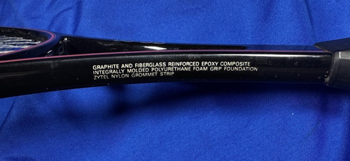 Spalding GC-20 Tennis Racquet & Cover, VG condition, 4-3/8 grip - Picture 4 of 6