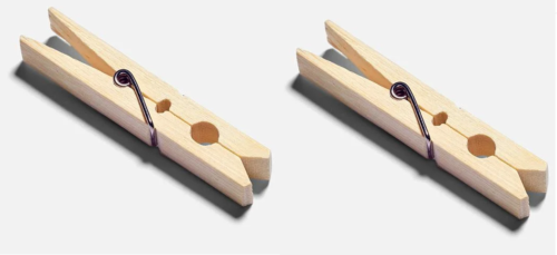 40 x Bamboo Wooden Pegs for Laundry Washing Line Hanging Pictures Arts & Craft - Picture 3 of 3