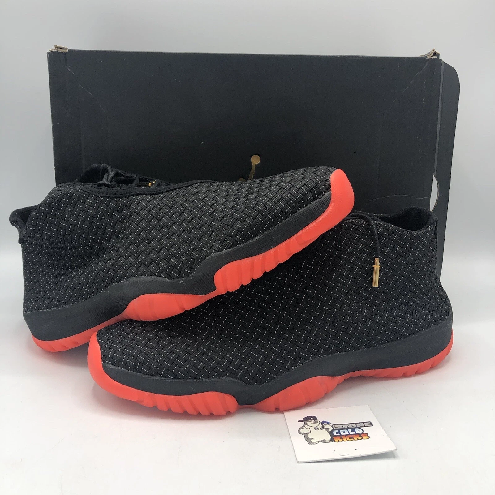 Nike Jordan Future Premium nere infrarossi 23 2018 652141 023 taglia 12
