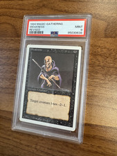 MTG Weakness Revised Edition Regular Common PSA9