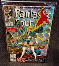 FANTASTIC FOUR #375 NM Hologram cover - 1993 Marvel Comics - DeFalco/Ryan
