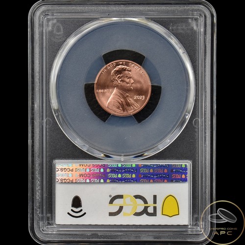 2023 Extra "V" Lincoln Cent Penny Graded by PCGS MS66RD Rare VDB-V Error+++ - Picture 3 of 3