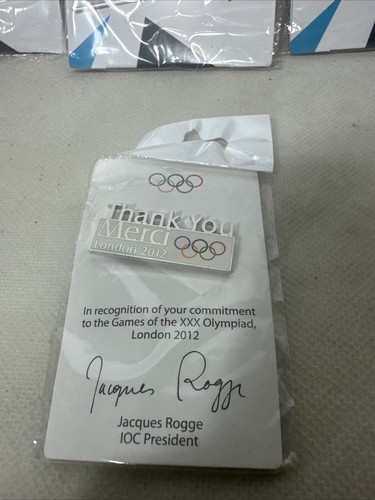 London 2012 Olympic Games Volunteer Games maker Pin Badges + Rare Jacques Rogge - Picture 7 of 7