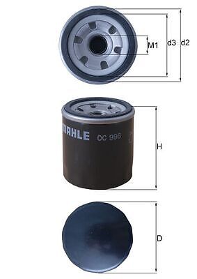 Mahle OC 996 ÖLfilter FüR Chevrolet-image