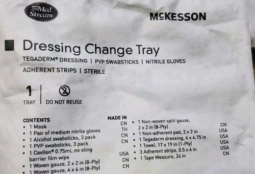 Mckesson cvc DRESSING CHANGE KIT- QTY 5 Kits - Picture 2 of 2