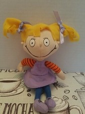 VINTAGE 1997 APPLAUSE NICKELODEON RUGRATS ANGELICA PLUSH DOLL FIGURE TOY