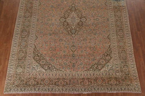 Vintage traditioneller Ardakan handgefertigter Blumenteppich 10'x12' Wohnzimmerteppich - Bild 5 von 12