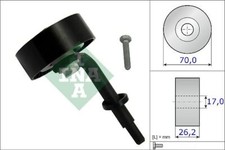 INA 531 0783 10 Spannrolle, Keilrippenriemen für BMW