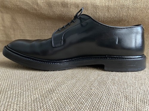 RARE Alden 93911Y Cigar Shell Cordovan Plain Toe Derby Shoes Size US 9 C\E - Picture 7 of 11