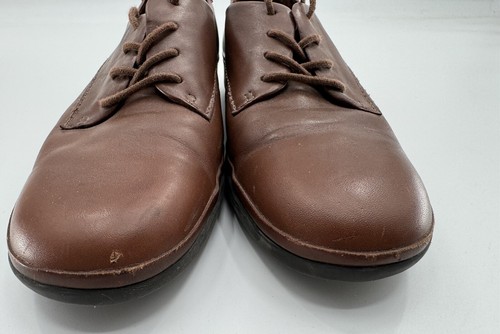 Easy Spirit ESFREENEASY Women's Shoes Brown Leather Oxford Sz 8 B 2A Narrow - Picture 3 of 9