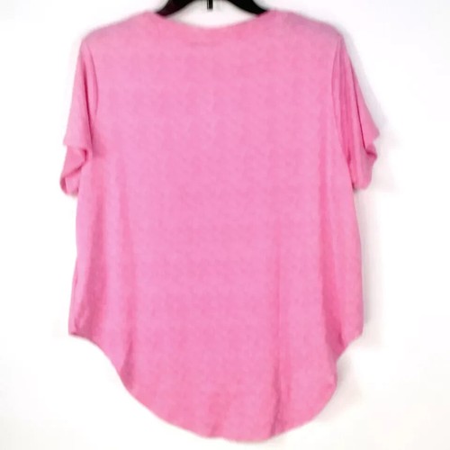 Roudelain Whisper Luxe Top & Jogger Pajama Pants Set Azalea Pink, L - Bild 4 von 4