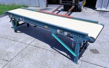 25” WIDE x 10’ LONG HYTROL HEAVY-DUTY HORIZONTAL BELT CONVEYOR 