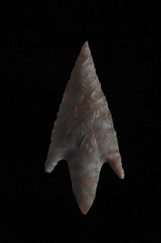 GRANDE PUNTA DI FRECCIA NEOLITICA Tunisia Africa manufatto - Foto 1 di 2