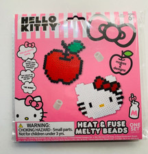Sanrio HELLO KITTY HEAT  FUSE MELTY BEADS w/ DESIGN KIT - New