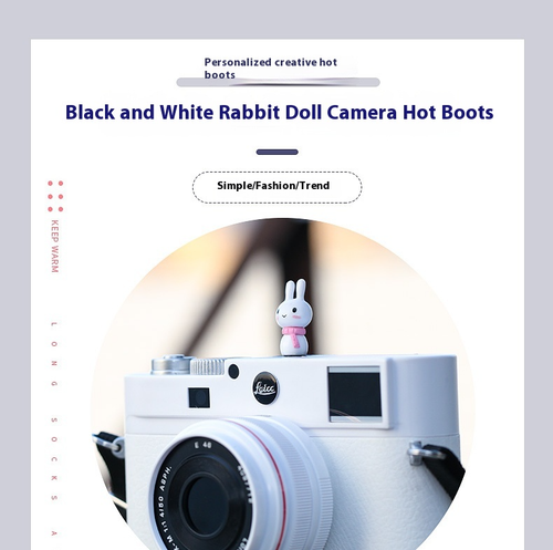 Shoe Cap Shoe Protection Camera Trim Bunny for Sony Fujifilm Canon Nikon Leica - 第 4/26 張圖片