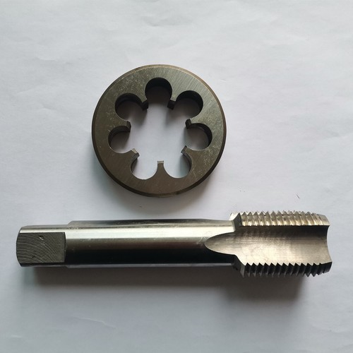 1Set Metric Right Machine M32 X 1 1.5 2 mm Plug Tap and Die - Picture 9 of 12