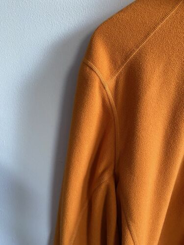 KJUS Golf Fleece Men’s Half Zip Midlayer Jacket Orange Large - Picture 8 of 14