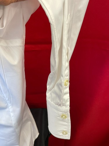 Jack Taylor Beverly Hills White LS Men's Dress Shirt 16-36 100% Cotton NWOT - Picture 4 of 6