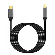 Aluminum USB C to Mini DisplayPort Adapter 4K @60Hz USB Type C to DP Converter